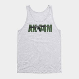 AK-74 Modernized ( Kalashnikov assault rifle) Color version Tank Top